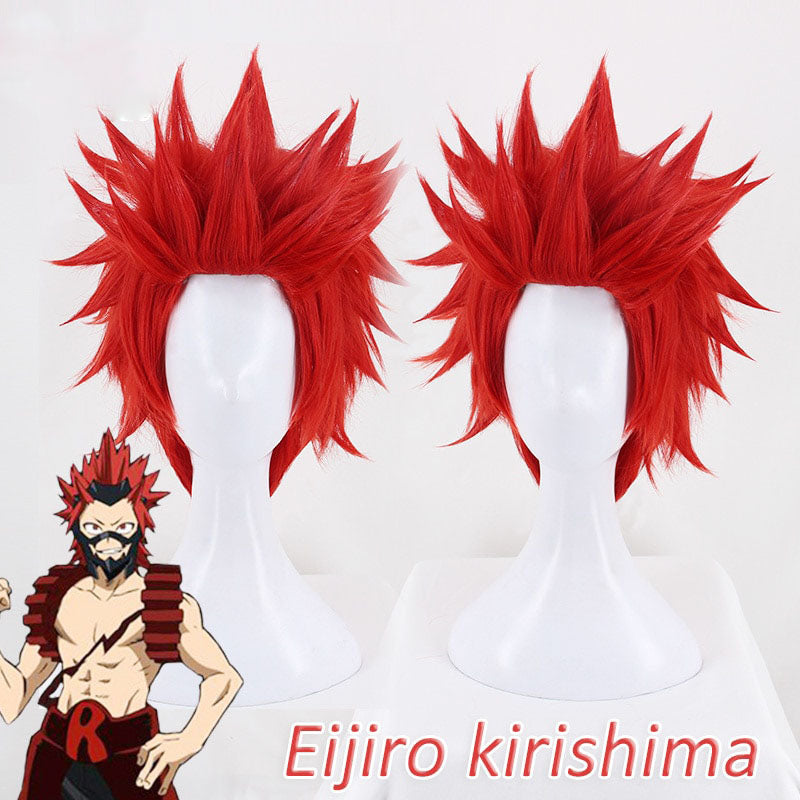 Perruque Cosplay Eijiro Kirishima - My Hero Academia