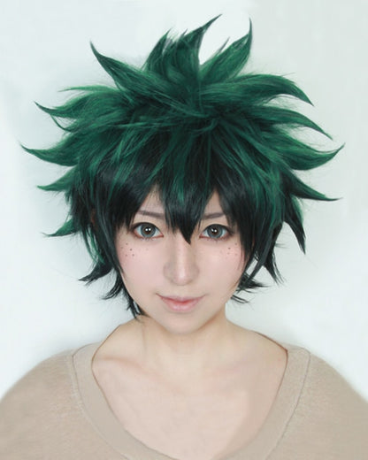 Perruque Cosplay Izuku Midoriya - My Hero Academia