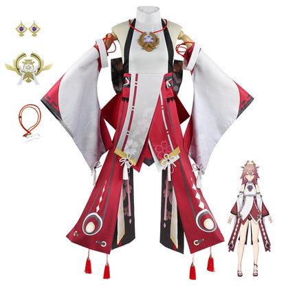 Costume Cosplay Yae Miko - Genshin Impact