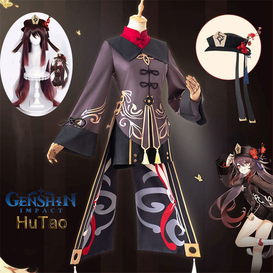 Costume Cosplay Hu Tao - Genshin Impact