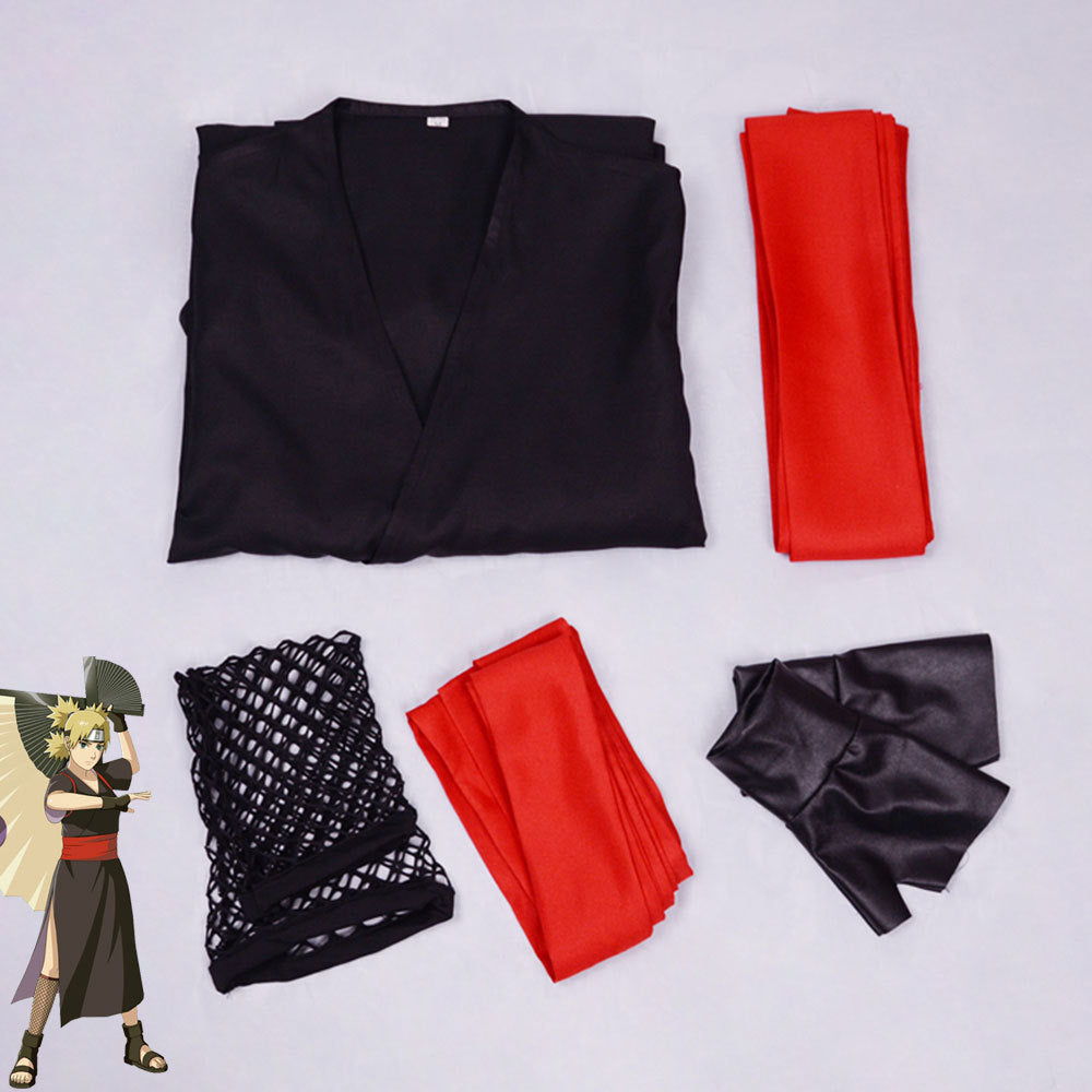 Costume de Cosplay Temari - Naruto Shippuden