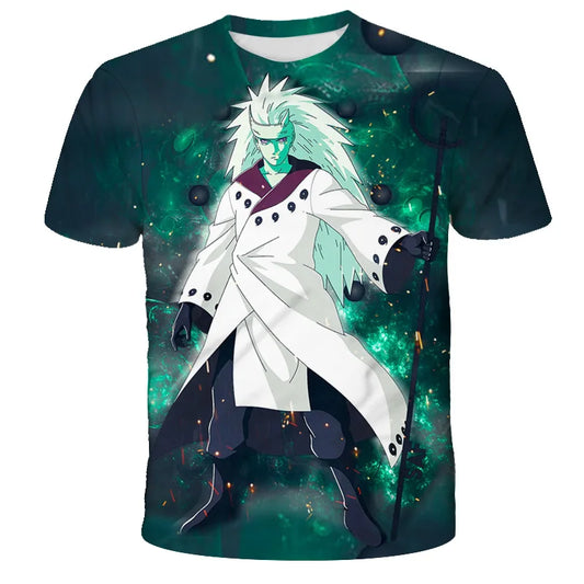 T-shirt Enfant Madara Mode Rikudo – Le Sage des Six Chemins