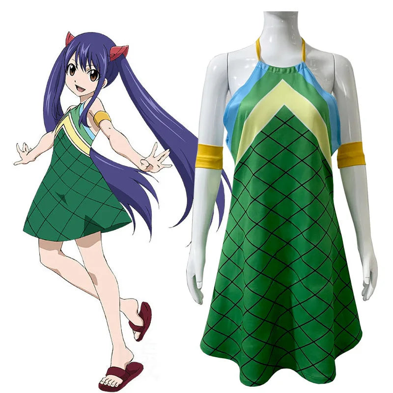 Costume de Cosplay Wendy Marvell – Fairy Tail