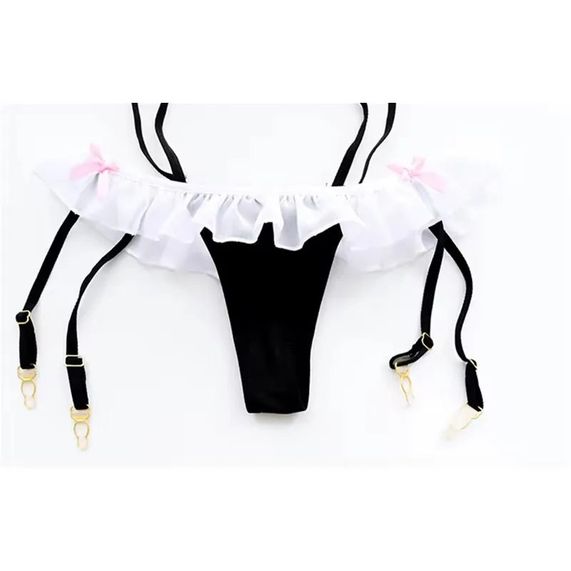 Ensemble Bikini "Neko Maid Kawaii"