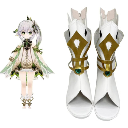 Chaussures de Cosplay Nahida – Genshin Impact