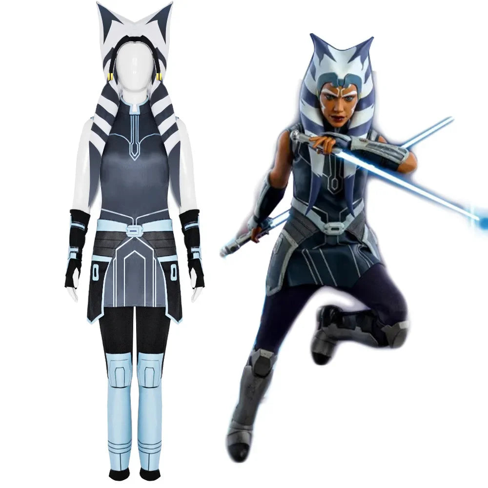 Costume de Cosplay Ahsoka Tano - Star Wars : The Clone Wars Saison Finale