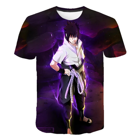 T-shirt Enfant Sasuke Uchiha – Aura du Susanoo