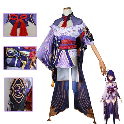 Costume Cosplay Raiden Shogun - Genshin Impact