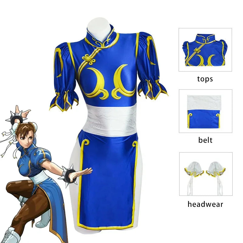 Costume Cosplay Chun-Li - Street Fighter