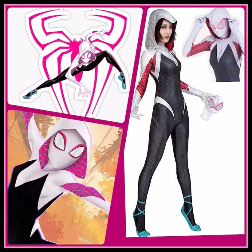 Costume Cosplay Spider-Gwen