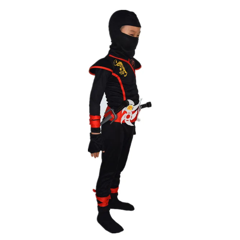 Costume de Cosplay Ninja Enfant - Guerrier de l'Ombre