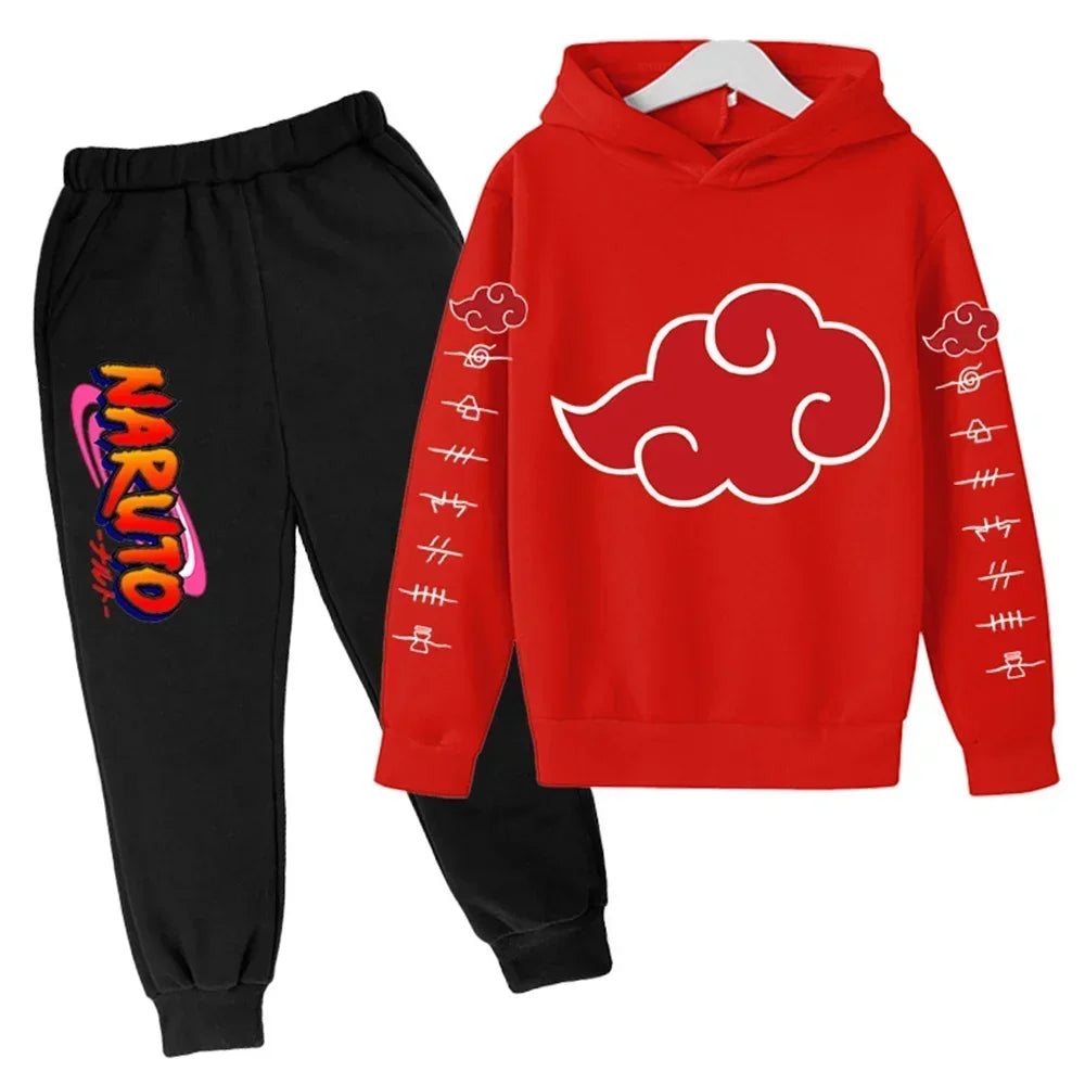 Ensemble Sweat à Capuche "Akatsuki" – Naruto Shippuden (Enfant)