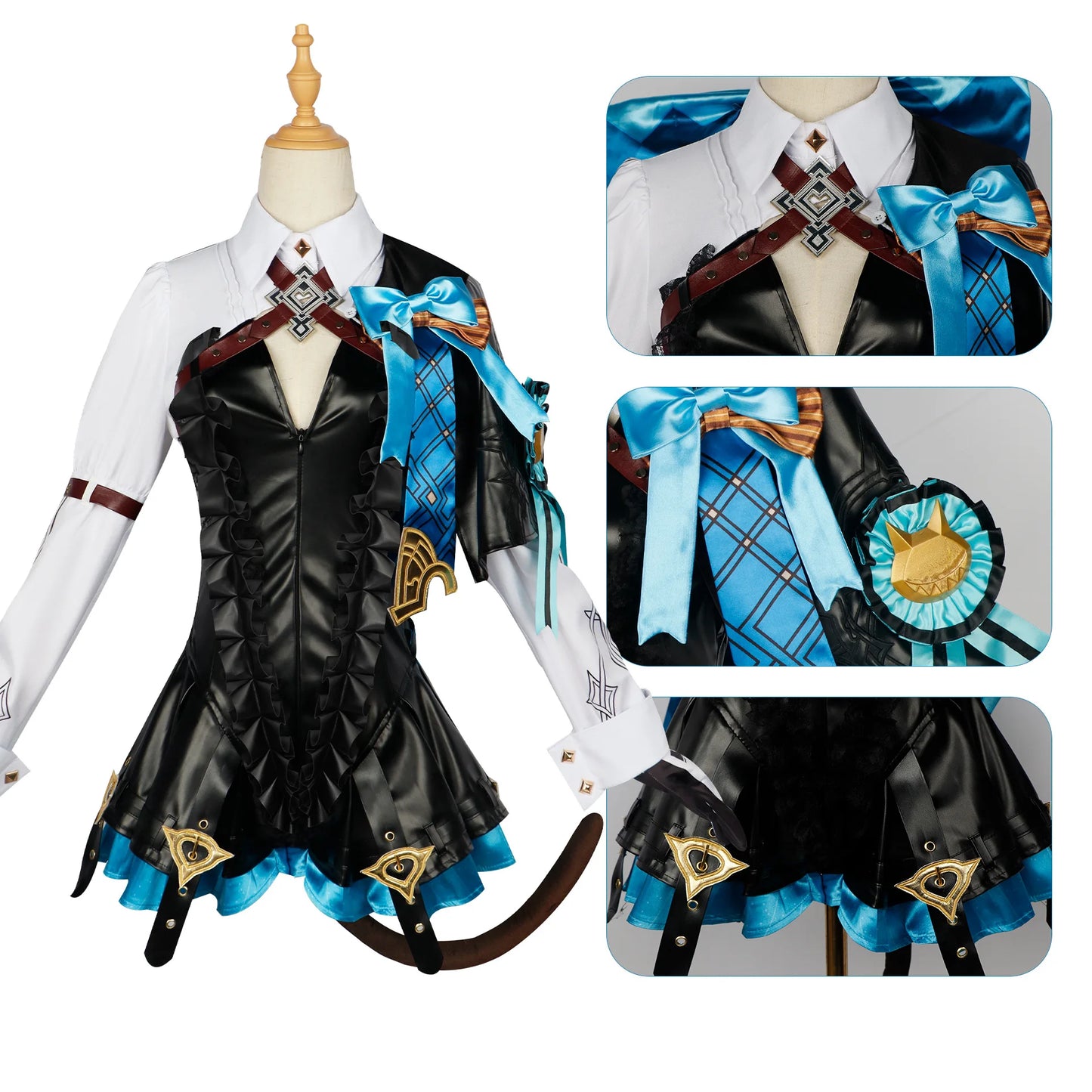 Costume Cosplay Lynette - Genshin Impact