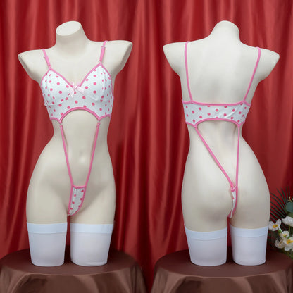 Body Polka-Dot Rose "Kawaii Dream"